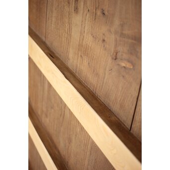 幅広 栗と鉄の蔵戸　W126YD 