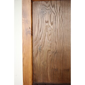 幅広 栗と鉄の蔵戸　W126YD 