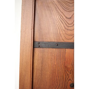 総欅 格子蔵戸　W127Y 