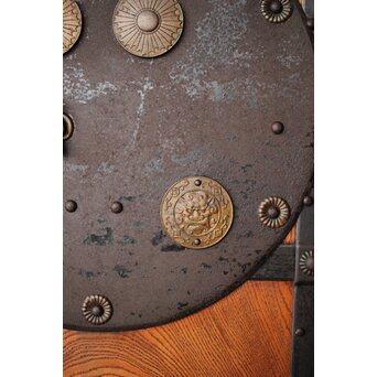 総欅 格子蔵戸　W127Y 