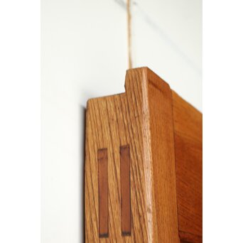 総欅 格子蔵戸　W127Y 