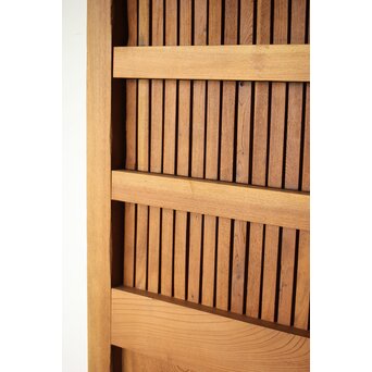 総欅 格子蔵戸　W127Y 