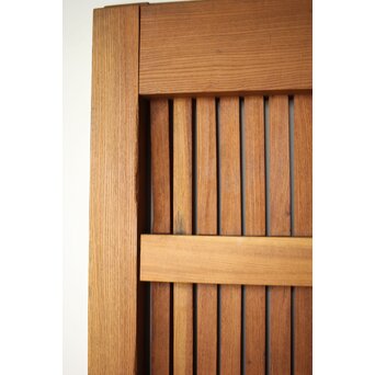 総欅 格子蔵戸　W127Y 