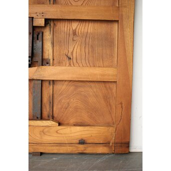 総欅 格子蔵戸　W127Y 