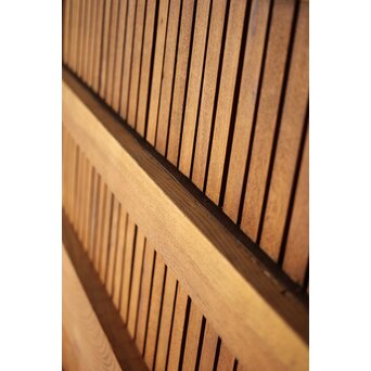 総欅 格子蔵戸　W127Y 