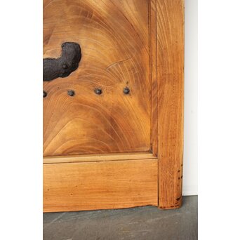 総欅巾着格子蔵戸　W128Y 