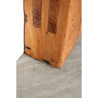 総欅巾着格子蔵戸　W128Y 