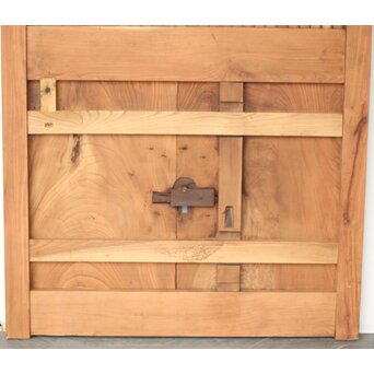 総欅巾着格子蔵戸　W128Y 