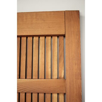 総欅巾着格子蔵戸　W128Y 