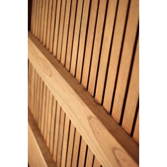 総欅巾着格子蔵戸　W128Y 