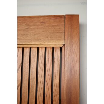 総欅巾着格子蔵戸　W128Y 