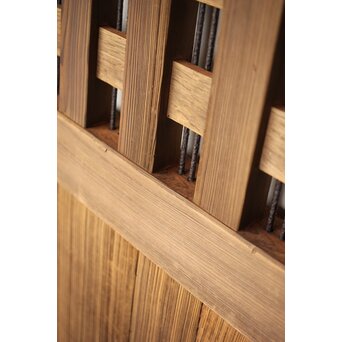 鉄格子 升目蔵戸　W129 