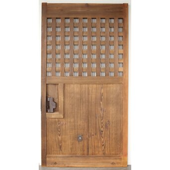 鉄格子 升目蔵戸　W129