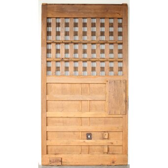 鉄格子 升目蔵戸　W129 ウラ面