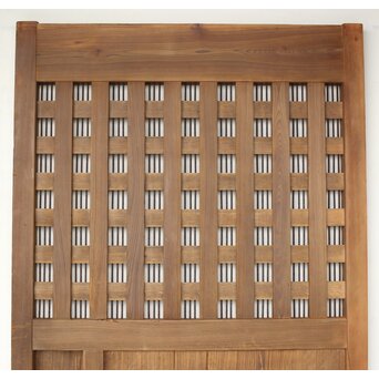 鉄格子 升目蔵戸　W129 