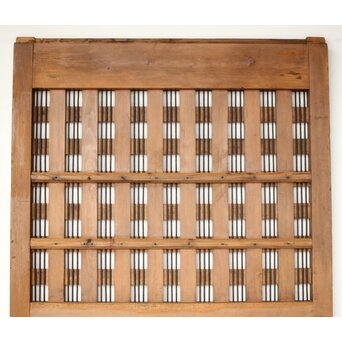 鉄格子 升目蔵戸　W129 