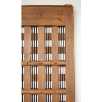 鉄格子 升目蔵戸　W129 