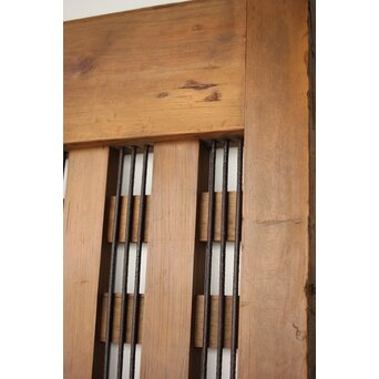 鉄格子 升目蔵戸　W129 