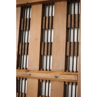 鉄格子 升目蔵戸　W129 