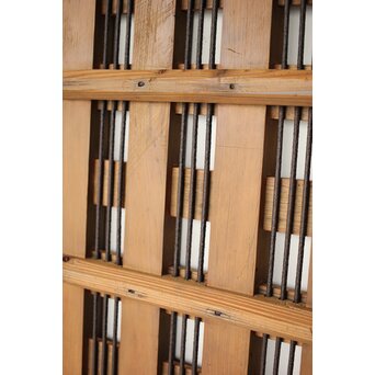 鉄格子 升目蔵戸　W129 