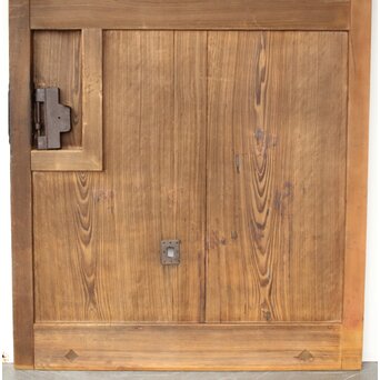 鉄格子 升目蔵戸　W129 