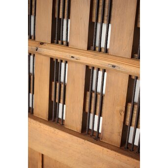 鉄格子 升目蔵戸　W129 