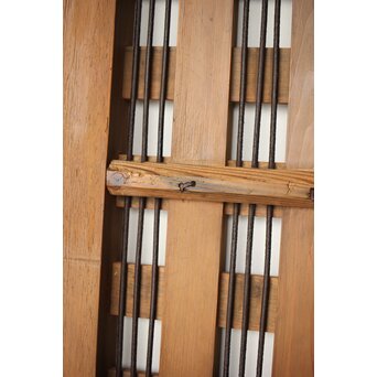 鉄格子 升目蔵戸　W129 