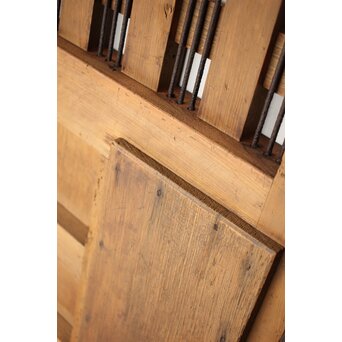 鉄格子 升目蔵戸　W129 