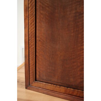 虎斑杢 飾棚 博古架　X426 