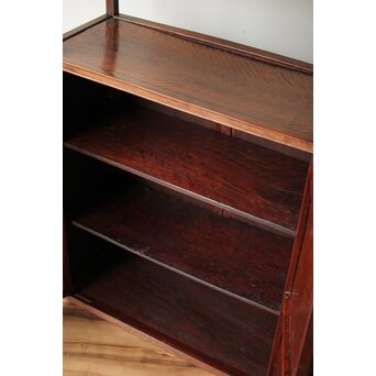 虎斑杢 飾棚 博古架　X426 