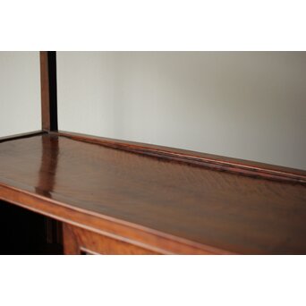 虎斑杢 飾棚 博古架　X426 