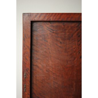 虎斑杢 飾棚 博古架　X426 