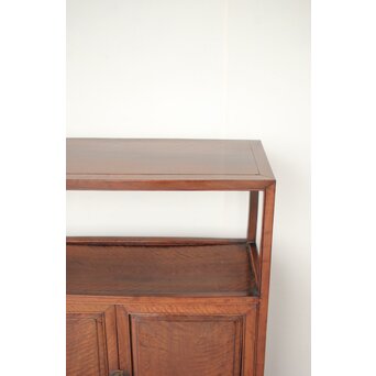 虎斑杢 飾棚 博古架　X426 