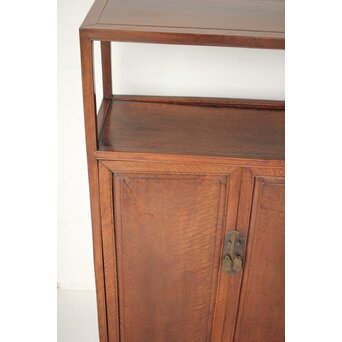 虎斑杢 飾棚 博古架　X426 