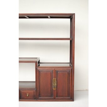 明清家具紅木紫檀意 唐木 博古架 違棚/飾棚　X427 