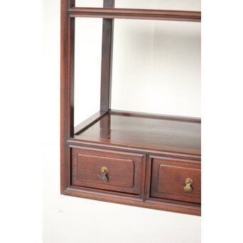 明清家具紅木紫檀意 唐木 博古架 違棚/飾棚　X427 