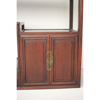 明清家具紅木紫檀意 唐木 博古架 違棚/飾棚　X427 