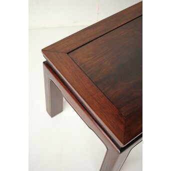 紫檀意 唐木 盆栽卓 文机　X428 