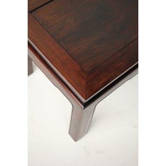 紫檀意 唐木 盆栽卓 文机　X428 