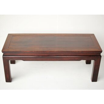 紫檀意 唐木 盆栽卓 文机　X428 