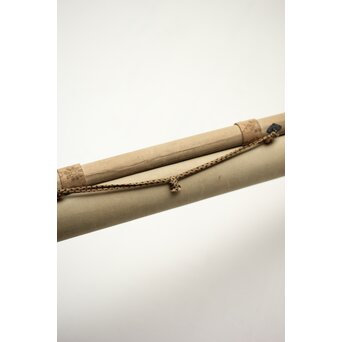 倣 中村不折 山水図 絹本掛軸　Z455 