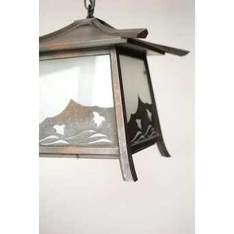 波千鳥 銅灯籠照明　A082 