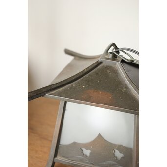 波千鳥 銅灯籠照明　A082 