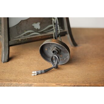 波千鳥 銅灯籠照明　A082 