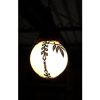 蔦装飾 電笠照明　A083