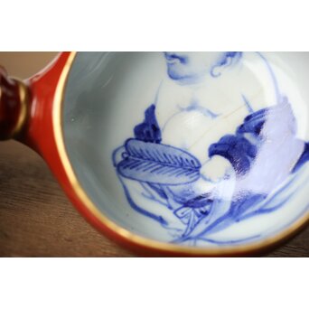 清水六兵衛 布袋和尚 湯冷/片口　P437 