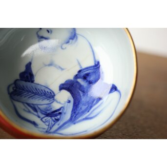 清水六兵衛 布袋和尚 湯冷/片口　P437 