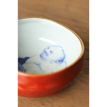 清水六兵衛 布袋和尚 湯冷/片口　P437 