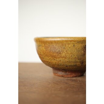 沖縄の鬼才 國吉清尚/国吉 茶碗 共箱　P437 