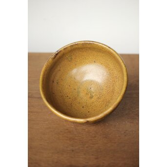 沖縄の鬼才 國吉清尚/国吉 茶碗 共箱　P437 